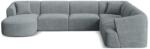 Cosmopolitan Design Coltar in forma de U Campi cu tapiterie din catifea reiata (COS_UR_266_F1_CAMPI6)
