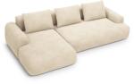 Cosmopolitan Design Coltar extensibil Calma cu tapiterie din catifea (COS_LCF_120_F1_CALMA1) Canapea