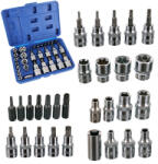 TC Technic Torx bitek és dugókulcsok készlete műanyag kofferben (30 darabos) TC Technic JC1533