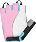 Spokey Női Piacenza kerékpáros kesztyű L fehér|rózsaszín