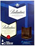 Ballantine's Finest whisky + dd, pohár (0, 7l - 40%) - italakcio