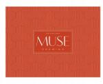 Muse Vázlatfüzet ragasztott alátétben Shkolyaryk A5+, 20 lap, 150g/m2, 106020009