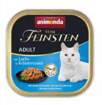 Animonda vom Feinsten Adult in Sauce tálca 100g Lazac gyógynövényes szószban