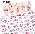  Körömmatrica - F1103 virág