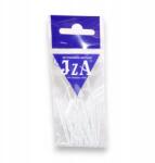 Iza bordázott kokárda/tűsarok Fehér 4.5 cm 20 Db (D245/20)