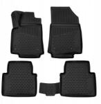 J&J Automotive Opel Crossland 2017- Kombi, 4db gumiszőnyeg, emelt peremmel