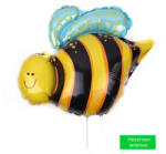 Mezőfi Team Kft Méhecske, mini fólia lufi, pálcás