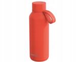 QUOKKA Solid, rozsdamentes acél kulacs termosz pánttal Narancssárga, 510ml, 40187 (40187)