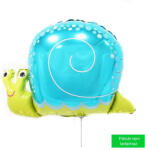 Mezőfi Team Kft Csiga, mini fólia lufi, pálcás