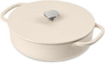 Tchibo - Öntöttvas sütőedény - bézs