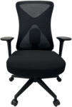 Aarven , Fekete, 3D kartámaszos, deréktámaszos, Irodai Szék / 2db/ (DQ-1913BD)