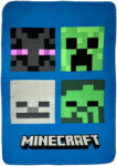  Minecraft Bad Mobs szuper puha polár takaró 100x150cm