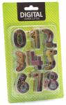 Decortrend Szám Kiszúró Forma Cukormázhoz Tésztához 9 Db (SW00088)