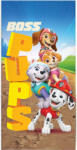  Mancs Őrjárat Boss Pups fürdőlepedő, strand törölköző 70x140cm - tisztitoszertrendelek