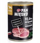 Pan Mięsko Sertéshús bárányhússal 400g Nedves kutyaeledel