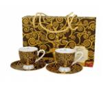 Duo Gift Porcelán csésze szett - 90ml - Klimt: Életfa