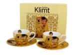 Duo Gift Porcelán kávéscsésze szett 110ml Klimt: A csók