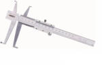 INSIZE Subler mecanic INSIZE 9-200mm, rezolutie 0.02mm, ciocuri superioare 30mm si inferioare 70mm pentru caneluri (1199-200)