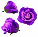 Inspiruj Szappanrózsa rózsaszín-lila Virágok Fejek Szappanrózsák flowerboxokhoz (HD00726)