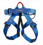  Profi Mászóheveder Biztonsági Öv Fa Mászáshoz Kötéltechnikai Felszerelés Kék (KLKCMS)