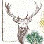 Mank Textilhatású dekorszalvéta "Gustav" 40x40 cm 50 lap/csomag