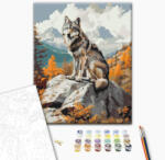 Alkotásutca Őszi fenség - Számfestő készlet kereten 40x50