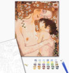 Alkotásutca Anya gyermekével (részlet) - Gustav Klimt - Számfestő készlet kereten 40x50