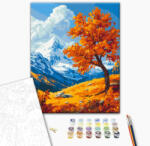 Alkotásutca Őszi látkép - Számfestő készlet kereten 40x50