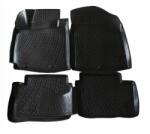 J&J Automotive Kia Picanto 2011-2017 gumiszőnyegek, emelt peremű, fekete, 4-5cm él