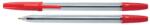Office Products Pix transparent de unica folosinta , varf 1.0mm, Office Products - rosu (OF-17015211-04)