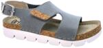 Dr Feet Sandale Dr Feet 9016 albastru deschis cu detalii de pluta - dama (MARIMEA: 41) (10918)