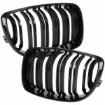 Modecar Grillrács Veserács Fényes Fekete 2db Bmw 1 E81 E82 E87 E88 Polift