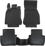 J&J Automotive Jaguar XF 2007-2015 gumiszőnyegek, emelt peremű, fekete, 4db