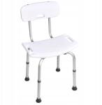 Timago Zuhanyzószék Kádkalmár Hátámlával Zuhanyozáshoz