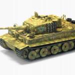 Academy Tiger-i MID tank modellkészlet 1: 35 (13287)