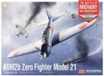 Academy 12352-es modellkészlet A6M2b Zero Fighter Modrel 21 "Midwayi csata