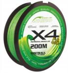 MISTRALL Shiro fonott zsinór X4 0.23mm 200m zöld (ZM-3424023)