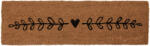 Clayre & Eef Covoras intrare casa fibre cocos negru maro 75x22x2 cm (MC277) Pres