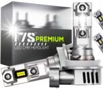 ALPHALED Izzó H11 Led Homologizáció Fehér Canbus Xenon 90W Erős Retrofit +1000 12V