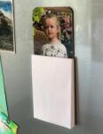  Tartalék jegyzettömb hűtőszekrényhez. 100 lap Kockás A7