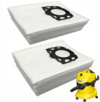 blurr 10 db Porzsák Kärcher WD4, WD5, WD6 porszívóhoz, 2.863-006.0 szett (Worki do odkurzacza karcher 2.863-006.0 Blurr)