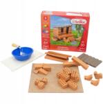 Teifoc Építőkockák Téglák Teifoc Építs téglából tyúkól 30 db-os (1023)