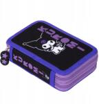 ST.RIGHT Iskolai tolltartó ST. Right Kuromi Black 2 rekeszes, Fekete Majewski (UP-94226)