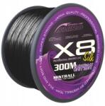MISTRALL Shiro harcsa X8 zsinór 0, 60 mm 300 m fekete (ZM-3484060)