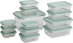 Excellent Houseware Set 13 caserole Excellent Houseware, polipropilena, 27x20x16, transparent verde (KO-024002110)