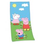 Herding Pamut törölköző 75/150cm Peppa malac Herding (RECZNIK DLA DZIECI DZIECKA SWINKA PEPA)