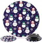 Vilde Karácsonyi Alátét dekoratív alátét tálca az ünnepi asztalhoz (139217-N)