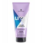 Schwarzkopf Live Silver Shampoo hajsampon, amely semlegesíti a sárga színt (9000101222999)
