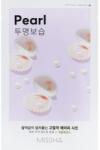 Missha Airy Fit Sheet Mask - Pearl - Mască Iluminatoare cu Extract de Perle 19g Masca de fata