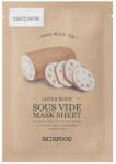 Skinfood Sous Vide Mask Sheet Lotus Root - Masca din stofa 1buc/20ml Masca de fata